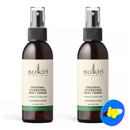 Sukin Hydrating Mist Toner 125ml - 2 PACK